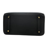 エルメス HERMES バーキン30 キャンディ A刻 ブラック GD金具 トゴ レディース ハンドバッグ