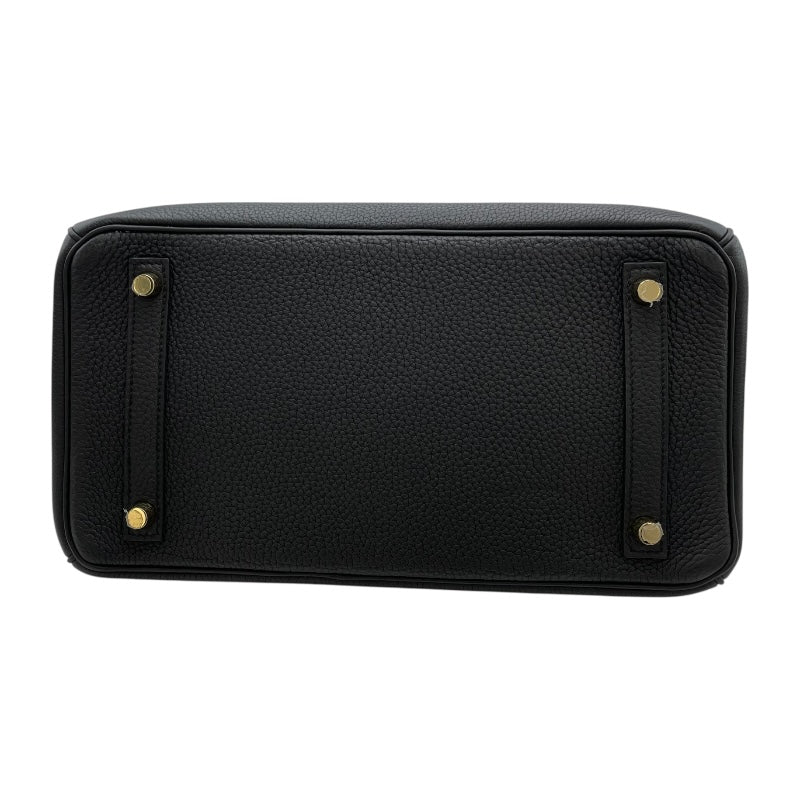 エルメス HERMES バーキン30 キャンディ A刻 ブラック GD金具 トゴ レディース ハンドバッグ