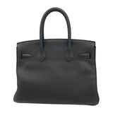 エルメス HERMES バーキン30 キャンディ A刻 ブラック GD金具 トゴ レディース ハンドバッグ
