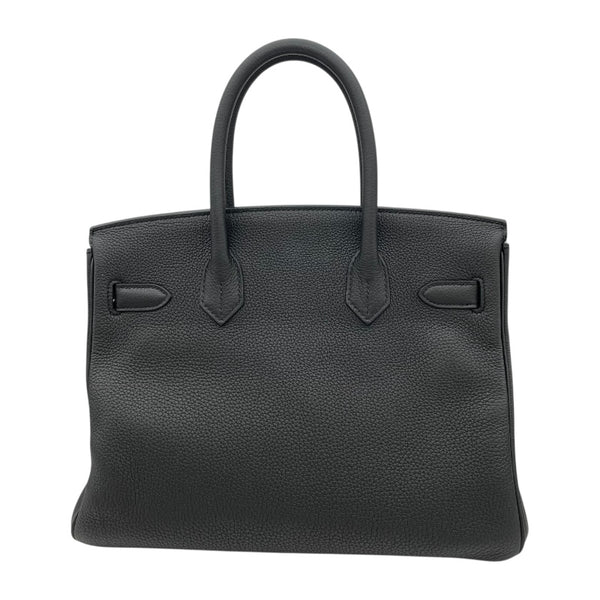 エルメス HERMES バーキン30 キャンディ A刻 ブラック GD金具 トゴ レディース ハンドバッグ