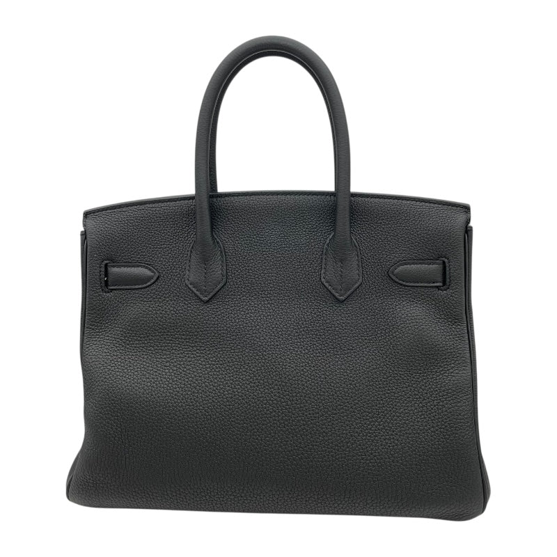 エルメス HERMES バーキン30 キャンディ A刻 ブラック GD金具 トゴ レディース ハンドバッグ