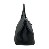 エルメス HERMES バーキン40 X刻印 (2016年製) ブラック　ゴールド金具 トゴ メンズ ハンドバッグ