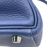 エルメス HERMES ケリー28 内縫い C刻 ブルーブライトン SV金具 トリヨン レディース ショルダーバッグ