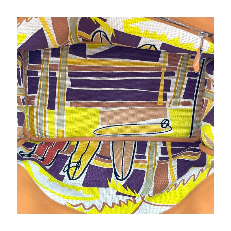 エルメス HERMES バーキン35 海とサーフとファン D刻印　(2019年製) ビーヨ トワル・トフィ　シルバー金具 トリヨンクレマンス レディース ハンドバッグ