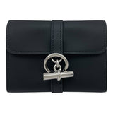 エルメス HERMES グレナンコンパクト K刻印 ブラック SV金具 スイフト ユニセックス コインケース