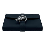 エルメス HERMES グレナンコンパクト K刻印 ブラック SV金具 スイフト ユニセックス コインケース