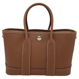 エルメス HERMES ネオガーデンパーティ23 W刻 ゴールド SV金具 ネゴンダ レディース ハンドバッグ