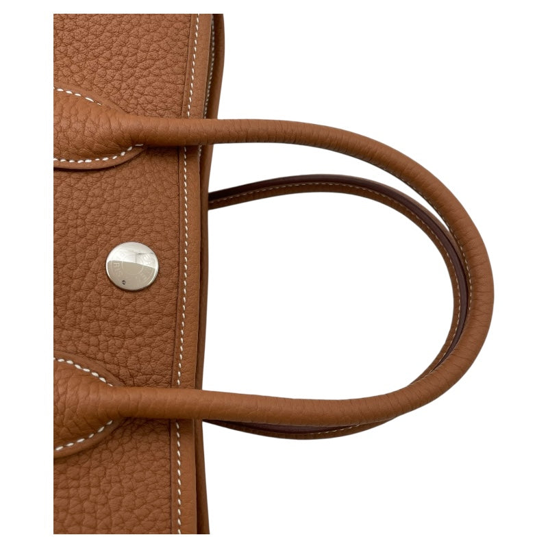 エルメス HERMES ネオガーデンパーティ23 W刻 ゴールド SV金具 ネゴンダ レディース ハンドバッグ