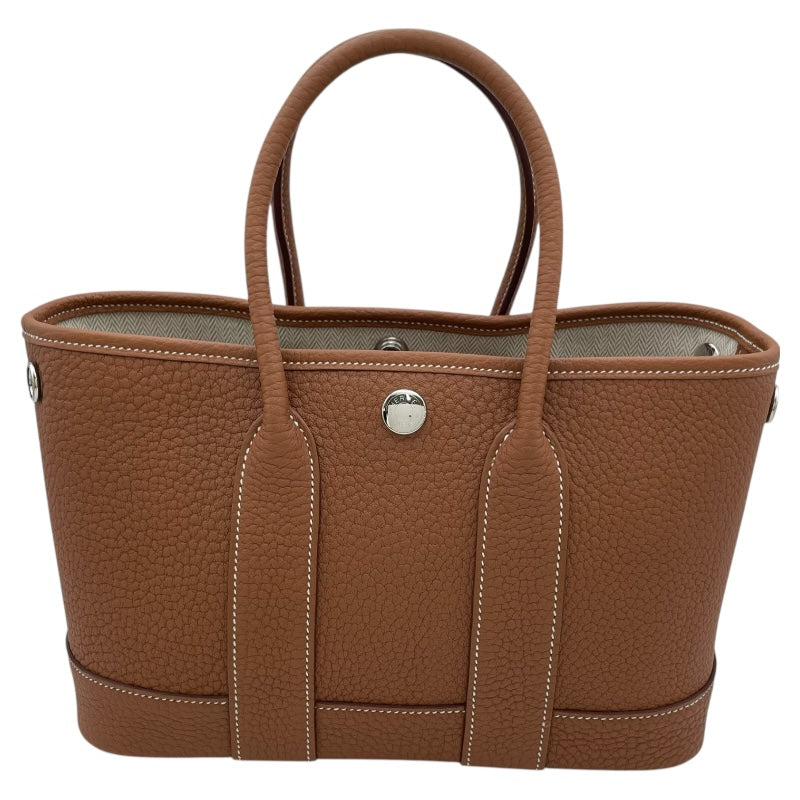 エルメス HERMES ネオガーデンパーティ23 W刻 ゴールド SV金具 ネゴンダ レディース ハンドバッグ