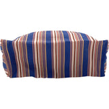 マルニ MARNI フラワーカフェストライプバッグ ブルー・ピンク ナイロン レディース その他バッグ