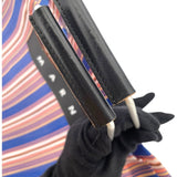 マルニ MARNI フラワーカフェストライプバッグ ブルー・ピンク ナイロン レディース その他バッグ