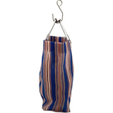 マルニ MARNI フラワーカフェストライプバッグ ブルー・ピンク ナイロン レディース その他バッグ