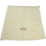 マルニ MARNI フラワーカフェストライプバッグ ブルー・ピンク ナイロン レディース その他バッグ