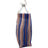 マルニ MARNI フラワーカフェストライプバッグ ブルー・ピンク ナイロン レディース その他バッグ