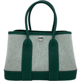 エルメス HERMES ネオガーデン23 K刻印　(2025年製) ヴェールモワイヤン　シルバー金具 ネゴンダ・トワル レディース ハンドバッグ