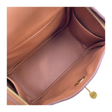 エルメス HERMES リンディミニタッチ B刻 ゴールド GD金具 スイフト アリゲーターマット レディース ショルダーバッグ