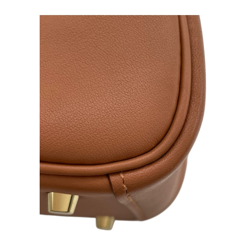 エルメス HERMES リンディミニタッチ B刻 ゴールド GD金具 スイフト アリゲーターマット レディース ショルダーバッグ