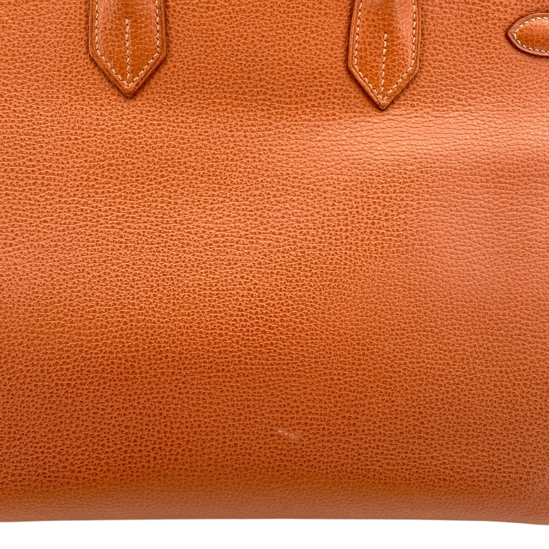 エルメス HERMES バーキン35 □J刻 ブリック SV金具 ヴァッシュリエジュ レディース ハンドバッグ