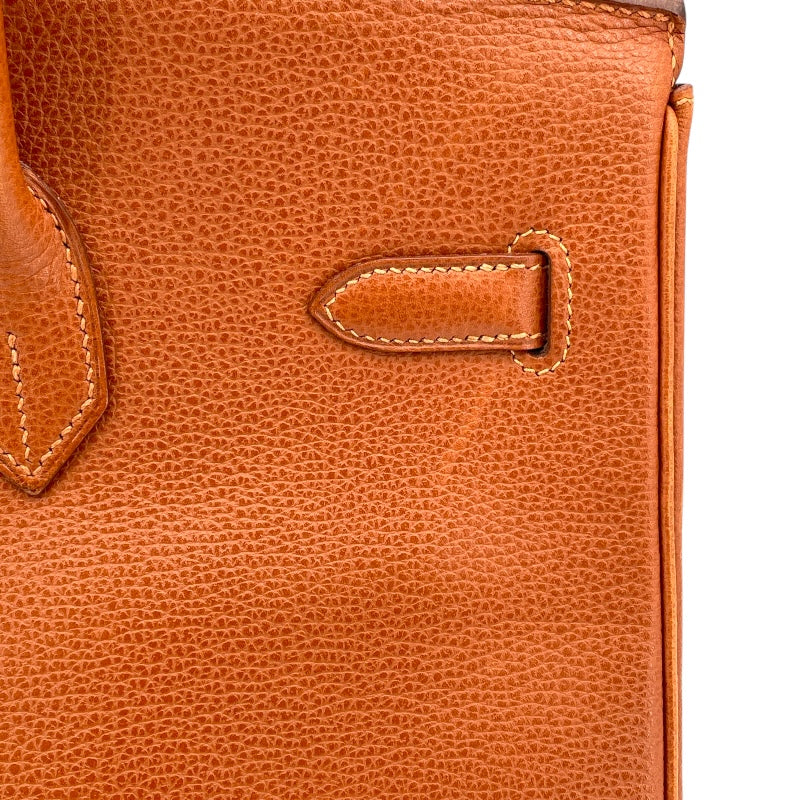 エルメス HERMES バーキン35 □J刻 ブリック SV金具 ヴァッシュリエジュ レディース ハンドバッグ