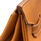 エルメス HERMES バーキン35 □J刻 ブリック SV金具 ヴァッシュリエジュ レディース ハンドバッグ