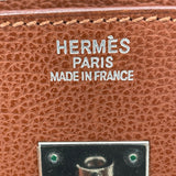 エルメス HERMES バーキン35 □J刻 ブリック SV金具 ヴァッシュリエジュ レディース ハンドバッグ