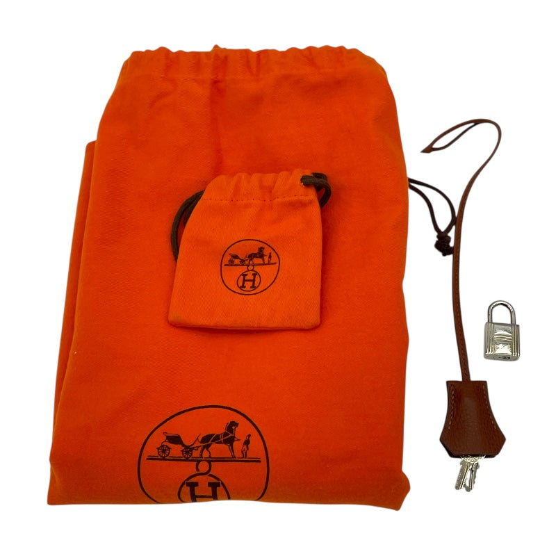 エルメス HERMES バーキン35 □J刻 ブリック SV金具 ヴァッシュリエジュ レディース ハンドバッグ