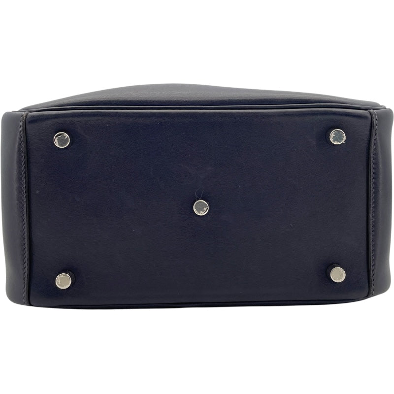 エルメス HERMES リンディ26 タッチ Y刻 ブルーインディゴ SV金具 スイフト・ニロティカスマット レディース ハンドバッグ