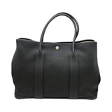 エルメス HERMES ガーデンパーティーPM C刻 ブラック SV金具 ネゴンダ レディース ハンドバッグ