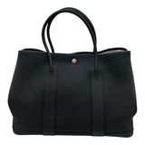 エルメス HERMES ガーデンパーティーPM C刻 ブラック SV金具 ネゴンダ レディース ハンドバッグ