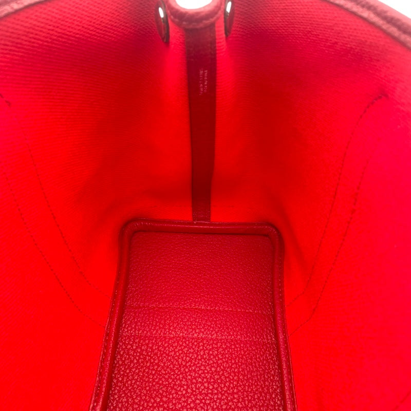 エルメス HERMES ガーデンパーティTPM D刻印 ルージュアッシュ SV金具 ツイルアッシュ・ネゴンダ レディース ハンドバッグ