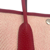 エルメス HERMES ガーデンパーティTPM D刻印 ルージュアッシュ SV金具 ツイルアッシュ・ネゴンダ レディース ハンドバッグ