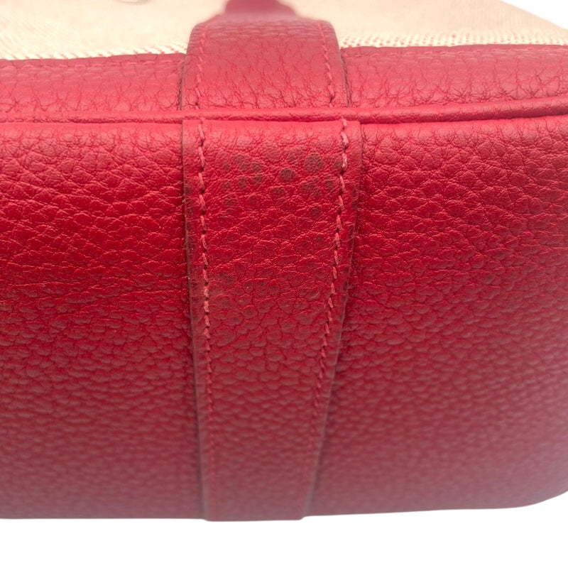 エルメス HERMES ガーデンパーティTPM D刻印 ルージュアッシュ SV金具 ツイルアッシュ・ネゴンダ レディース ハンドバッグ