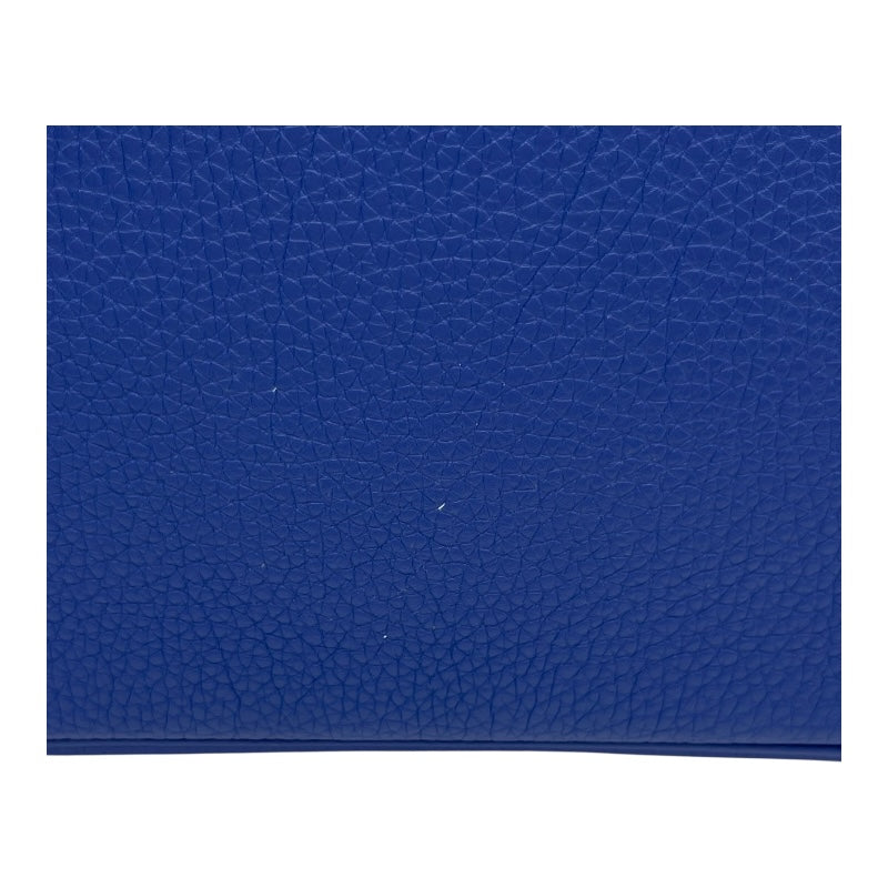 エルメス HERMES バーキン25 □O刻 ブルーエレクトリック SV金具 トゴ レディース ハンドバッグ