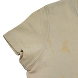 クリスチャン・ディオール Christian Dior 花柄プリント半袖Tシャツ 5H16155201 ベージュ コットン レディース 半袖Ｔシャツ