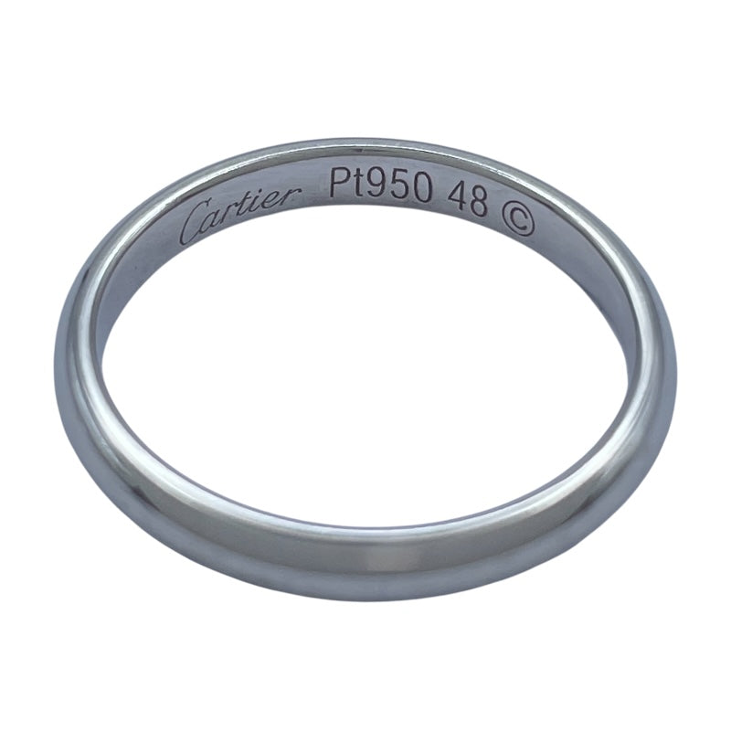 カルティエ Cartier 1895ウェディングバンドリング プラチナ Pt950 ジュエリー
