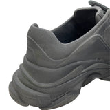 バレンシアガ BALENCIAGA Triple S トレーナースニーカー 752335 ブラック メッシュ メンズ スニーカー