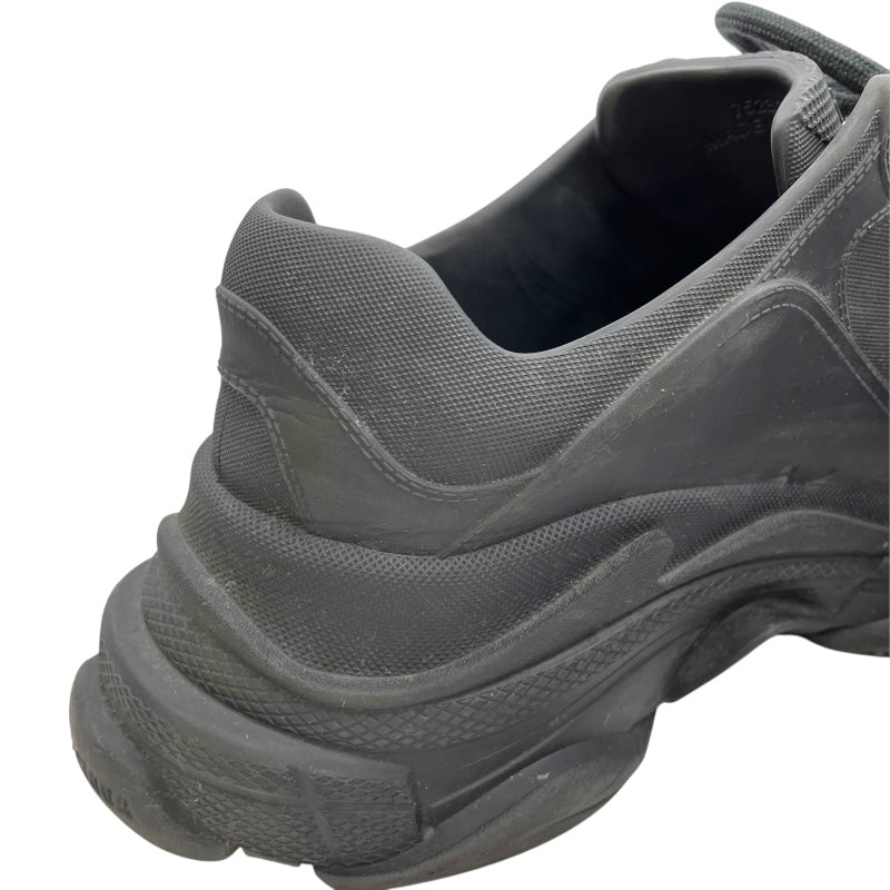 バレンシアガ BALENCIAGA Triple S トレーナースニーカー 752335 ブラック メッシュ メンズ スニーカー