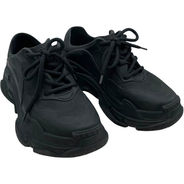 バレンシアガ BALENCIAGA Triple S トレーナースニーカー 752335 ブラック メッシュ メンズ スニーカー