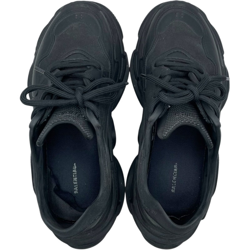 バレンシアガ BALENCIAGA Triple S トレーナースニーカー 752335 ブラック メッシュ メンズ スニーカー