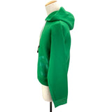 ルイ・ヴィトン LOUIS VUITTON LVスタンプジップパーカー FHST02 グリーン コットン メンズ パーカー