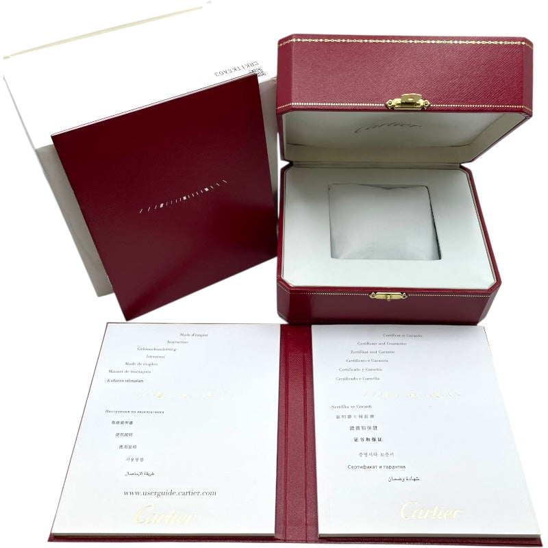 カルティエ Cartier サントス100 カーボンウォッチ LM WSSA0006 ブラック SS（ADLC加工） メンズ 腕時計