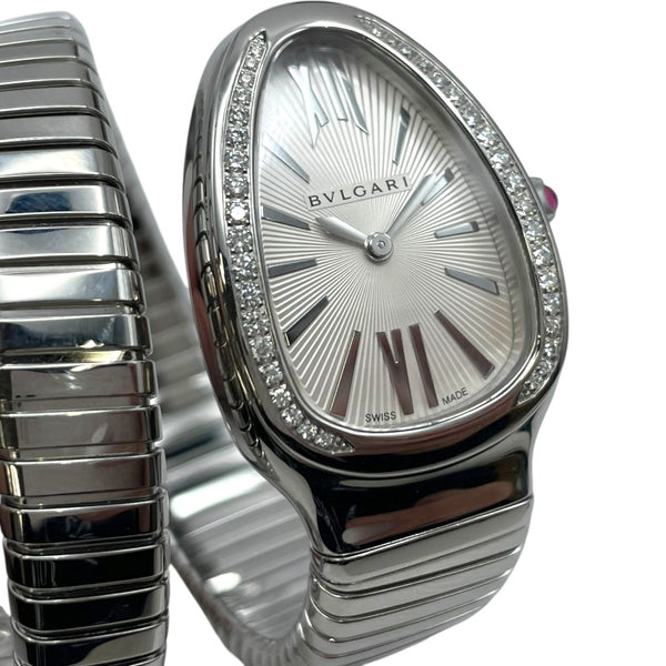 ブルガリ BVLGARI セルペンティボガス シングルスパイラル SP35S シルバー SS レディース 腕時計