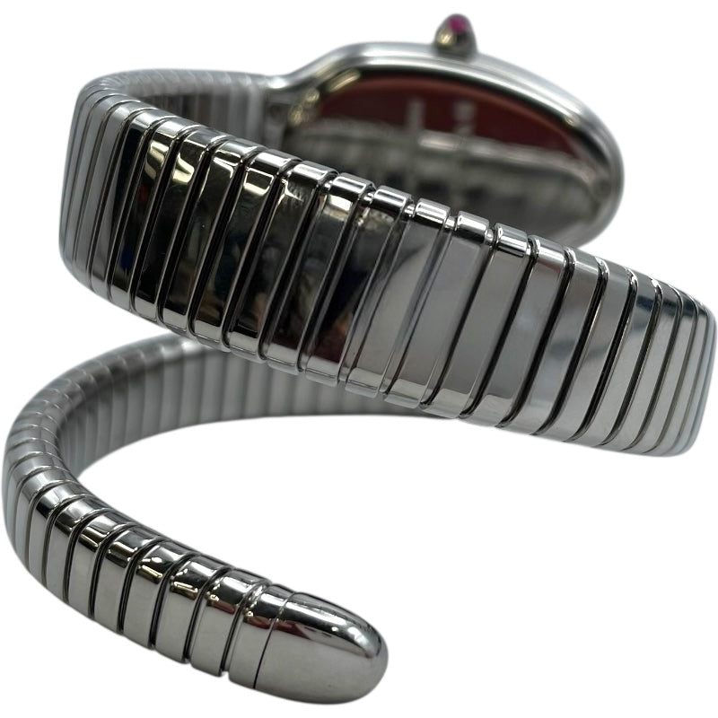 ブルガリ BVLGARI セルペンティボガス シングルスパイラル SP35S シルバー SS レディース 腕時計