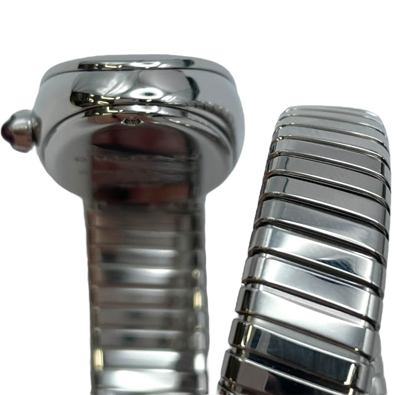 ブルガリ BVLGARI セルペンティボガス シングルスパイラル SP35S シルバー SS レディース 腕時計