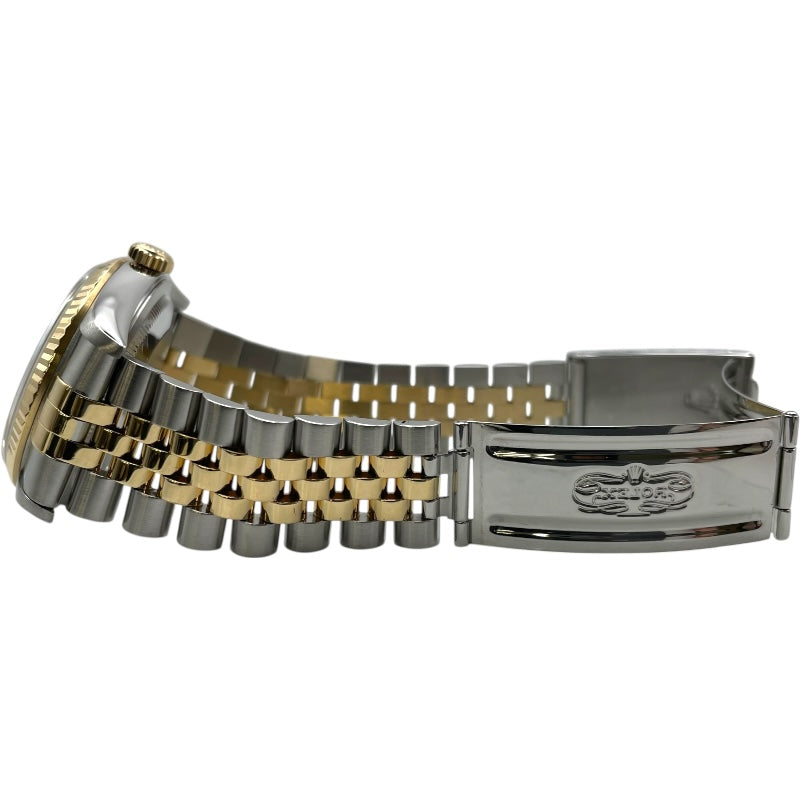 ロレックス ROLEX デイトジャスト36 16233 シャンパン K18YG/SS メンズ 腕時計