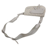 クリスチャン・ディオール Christian Dior サドルボディバッグ ホワイト　シルバー金具 キャンバス/レザー メンズ ボディバッグ