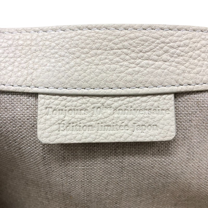 ベルルッティ Berluti トゥジュールXS カリグラフィ 日本限定モデル ホワイト トワルマルブフレザー メンズ トートバッグ