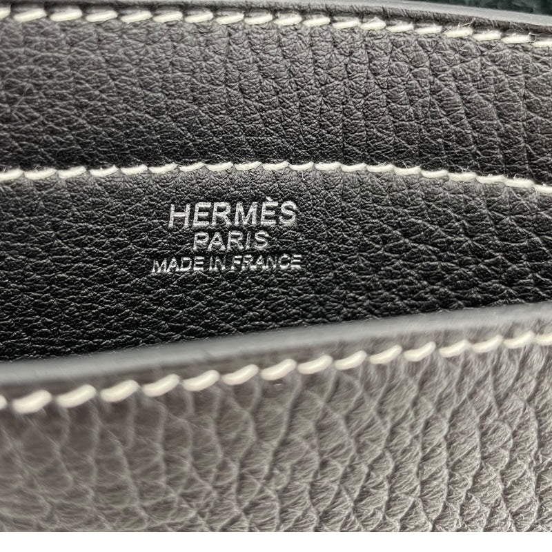エルメス HERMES カバセリエ31 Z刻印 (2021年製) ブラック トリヨンクレマンス レディース トートバッグ