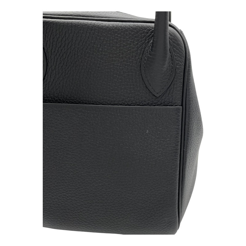 エルメス HERMES リンディ30 U刻 ブラック GD金具 トリヨン レディース ショルダーバッグ