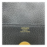 エルメス HERMES リンディ30 U刻 ブラック GD金具 トリヨン レディース ショルダーバッグ